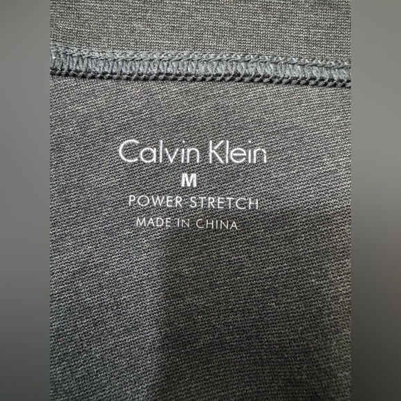 EUC Calvin Klein Ponte Power Stretch Pants in Dark Heather Grey - Picture 8 of 8